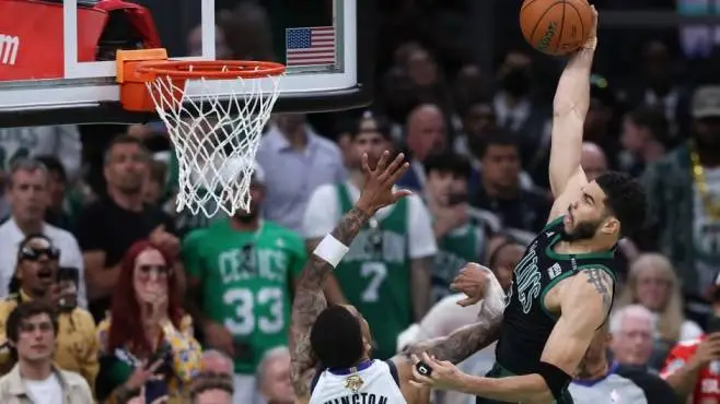 Celtics surge past Mavericks to take 2-0 NBA Finals lead