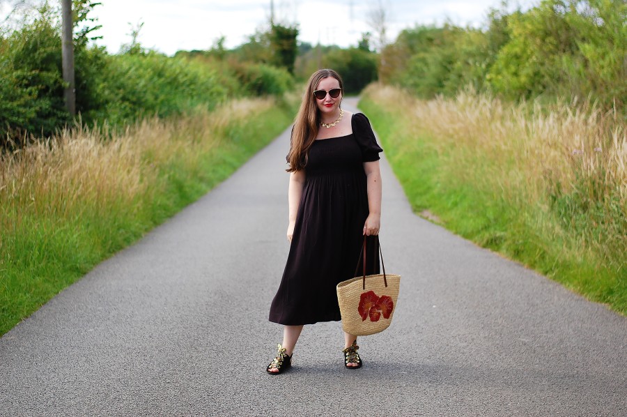  Everything You Need to Know About a Black Square Neck Dress